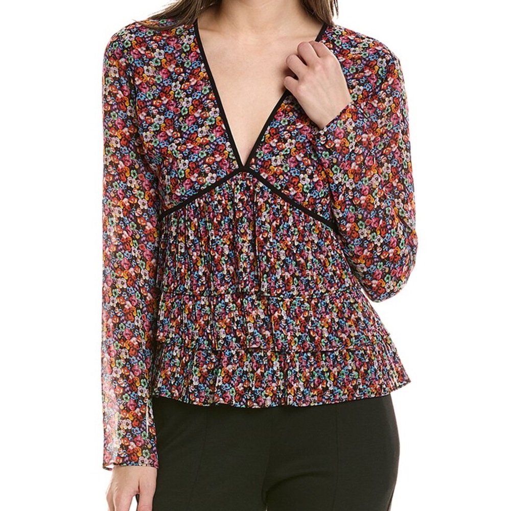 The Kooples Blazing Field Blouse